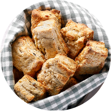 Rosemary & Gruyère Biscuits