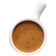 Traditional Turkey Gravy in a bowl