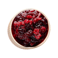 Cranberry Cherry Compote in a bowl