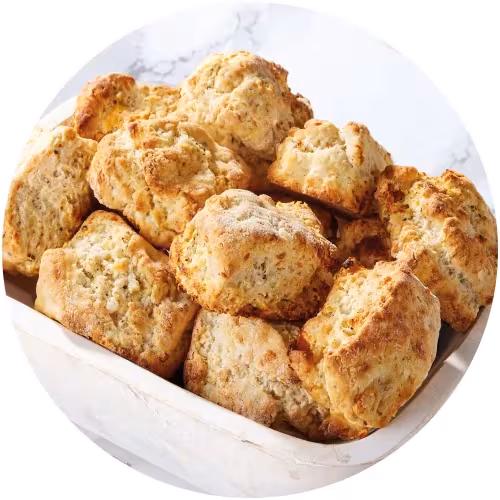 Gruyere and black pepper biscuits