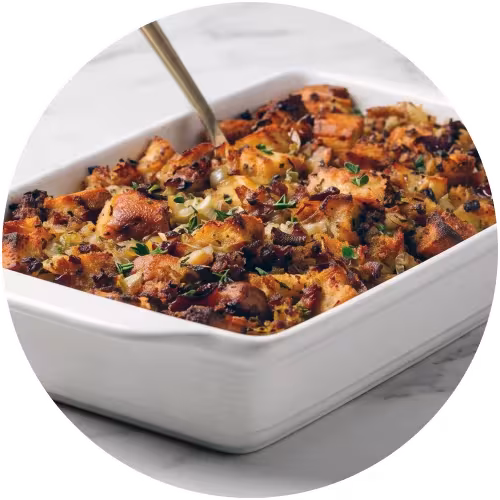 Sausage, fennel and apple stuffing