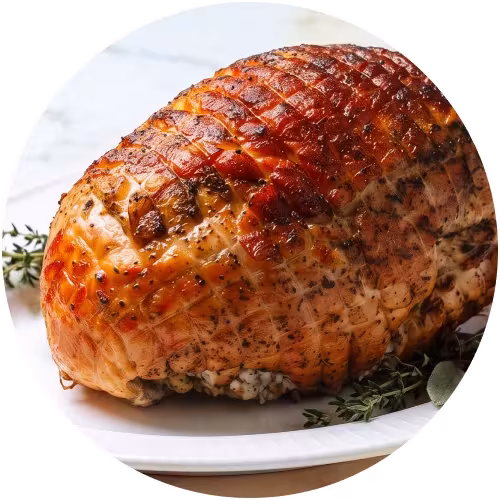 Rastelli's seasoned turkey roast